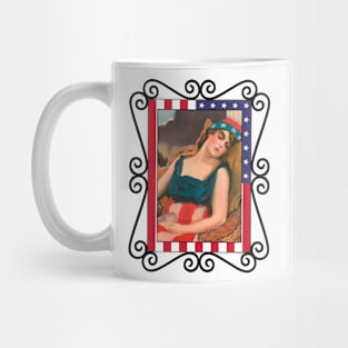 Sleepy America Mug